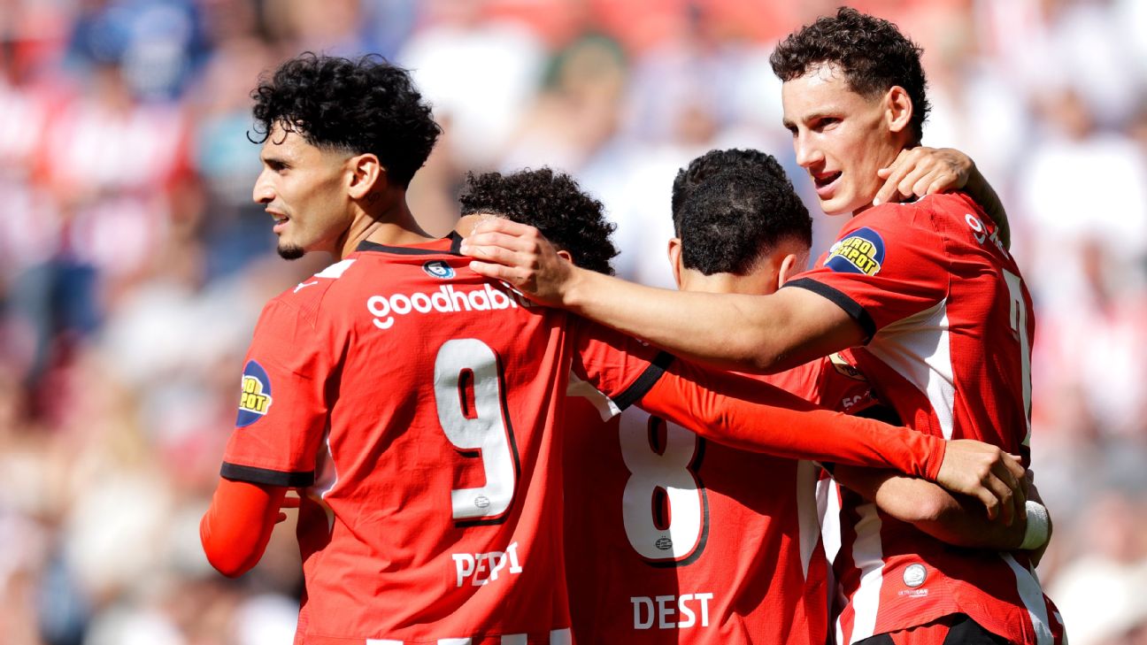 普利希奇与德斯特闪耀，PSV 5比1大胜格罗宁根